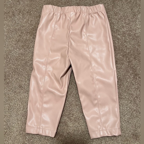 Disney Baby Minnie Mouse Pink Polyester Pants Sz 12M 💕 - Picture 4 of 4